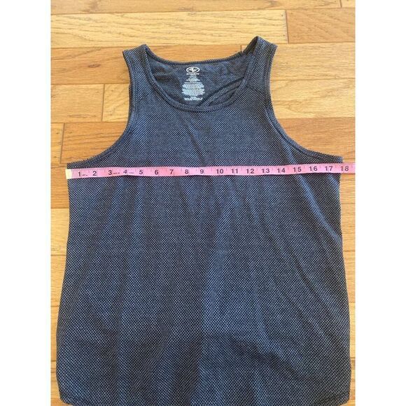 Athletic women's grey sleeveless open tied back breathable tank size small - Picture 4 of 7